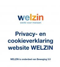 Voorkant Privacy en cookieverklaring WELZIN website