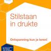Folder stilstaan in drukte